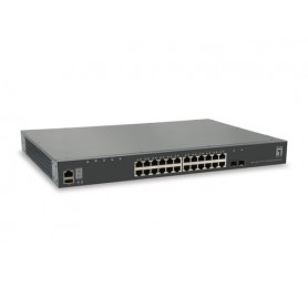 LevelOne GTL-2881 switch di rete Gestito L3 Gigabit Ethernet (10/100/1000) Grigio (GTL-2881)