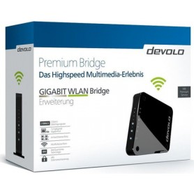 Devolo GIGABIT WLAN Bridge Bridge di rete 1733 Mbit/s Nero, Grigio (9965)