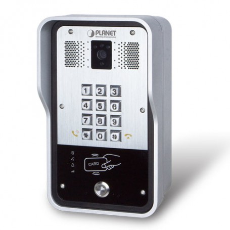 PLANET HDP-5260PT sistema per video-citofono 1 MP Nero, Acciaio inossidabile (HDP-5260PT)