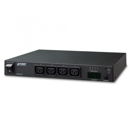 PLANET IPM-4220 unità di distribuzione dell'energia (PDU) 4 presa(e) AC Nero (IPM-4220)