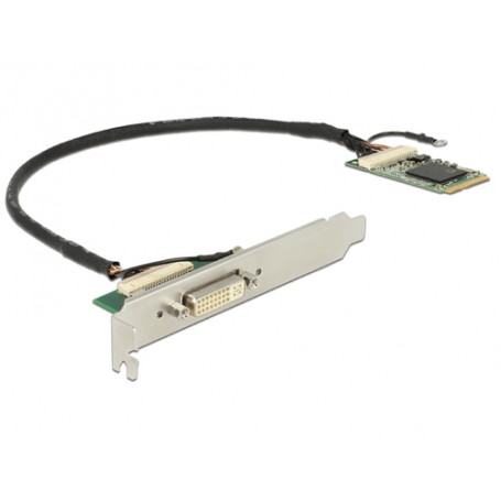 DeLOCK 9525 scheda di interfaccia e adattatore Interno DVI-I (95253)