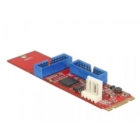 DeLOCK 62843 scheda di interfaccia e adattatore Interno USB 3.2 Gen 1 (3.1 Gen 1) (62843)