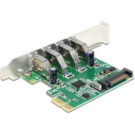 DeLOCK 89360 scheda di interfaccia e adattatore Interno USB 3.2 Gen 1 (3.1 Gen 1) (89360)