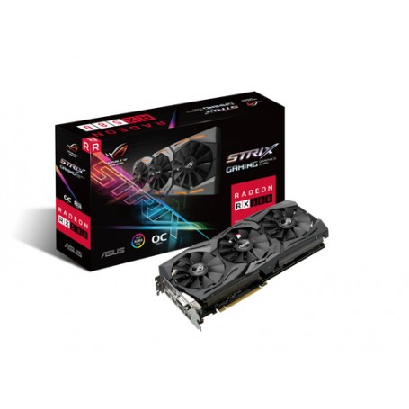 ASUS ROG-STRIX-RX580-O8G-GAMING AMD Radeon RX 580 8 GB GDDR5 (90YV0AK0-M0NA00) (90YV0AK0-M0NA00_PROMO)