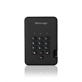 iStorage diskAshur 2 disco rigido esterno 1000 GB Nero (IS-DA2-256-1000-B)