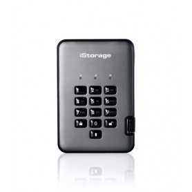 iStorage diskAshur PRO2 128 GB Nero, Grafite (IS-DAP2-256-SSD-128-C-G)