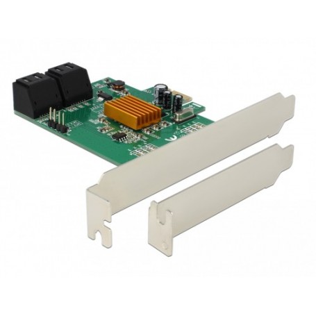 DeLOCK 90382 scheda di interfaccia e adattatore Interno SATA (90382)