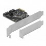 DeLOCK 90431 scheda di interfaccia e adattatore Interno SATA (90431)