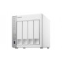 QNAP TS-431P2 NAS Tower Collegamento ethernet LAN Bianco AL314 (TS-431P2-4G)