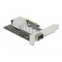 DeLOCK 89100 scheda di interfaccia e adattatore Interno PCIe, SFP+ (89100)