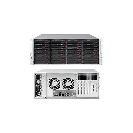 Supermicro SuperChassis 846BE1C-R1K23B Supporto Nero 1200 W (CSE-846BE1C-R1K23B)