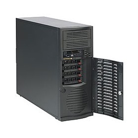 Supermicro SuperChassis 733TQ-668B Midi Tower Nero 668 W (CSE-733TQ-668B)