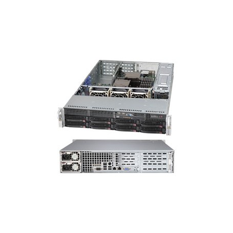Supermicro SuperChassis 825TQC-R1K03WB Supporto Nero 1000 W (CSE-825TQC-R1K03WB)