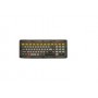 Zebra KYBD-QW-VC70-L-1 tastiera USB QWERTY Inglese US Nero, Giallo (KYBD-QW-VC70-L-1)