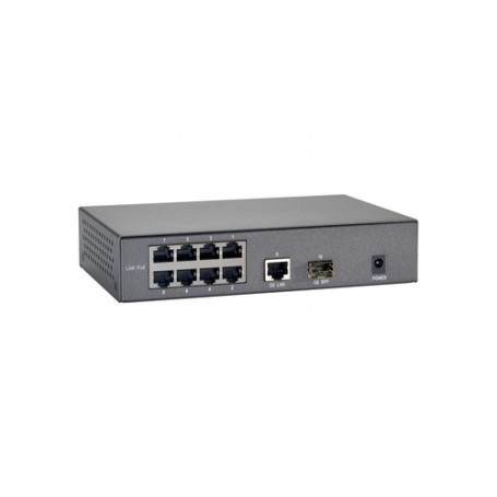 LevelOne FGP-1000W90 switch di rete Fast Ethernet (10/100) Supporto Power over Ethernet (PoE) Grigio (FGP-1000W90)