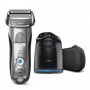 Braun Series 7 7899cc + CCR2 Rasoio Trimmer Argento (169895)