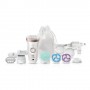 Braun Silk-épil 9 SkinSpa 9-961V 40 pinzette Bronzo, Bianco (9-961V)