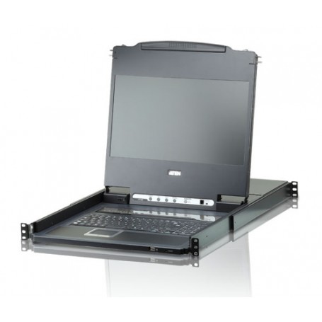 Aten CL6708MW switch per keyboard-video-mouse (kvm) Montaggio rack Nero (CL6708MW-ATA-2XK06GG)