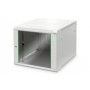 Digitus DN-19 09U-6/6-EC rack 9U Da parete Grigio (DN-19 09U-6/6-EC)