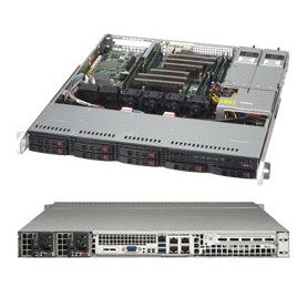 Supermicro SuperChassis 113MFAC2-R608CB Supporto Nero 600 W (CSE-113MFAC2-R608CB)