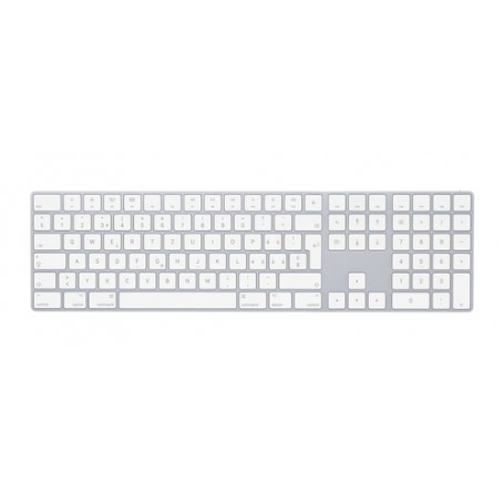 Apple Magic tastiera Bluetooth Svizzere Alluminio (MQ052SM/A)