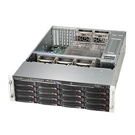 Supermicro SC836BE1C-R1K23B Supporto Nero 1200 W (CSE-836BE1C-R1K23B)