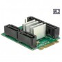 DeLOCK 62850 scheda di interfaccia e adattatore Interno SATA (62850)