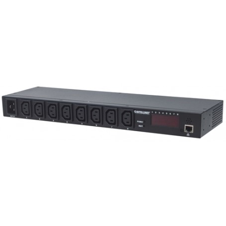 Intellinet 163682 unità di distribuzione dell'energia (PDU) 8 presa(e) AC Nero (163682)