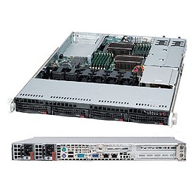 Supermicro SuperChassis 815TQC-R706WB2 Supporto Nero 750 W (CSE-815TQC-R706WB2)