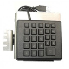 Datalogic 94ACC0158 tastierino numerico PC/server USB Nero, Argento (94ACC0158)