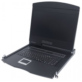 Intellinet 508117 console a rack 48,3 cm (19") 1920 x 1080 Pixel Nero 1U (508117)