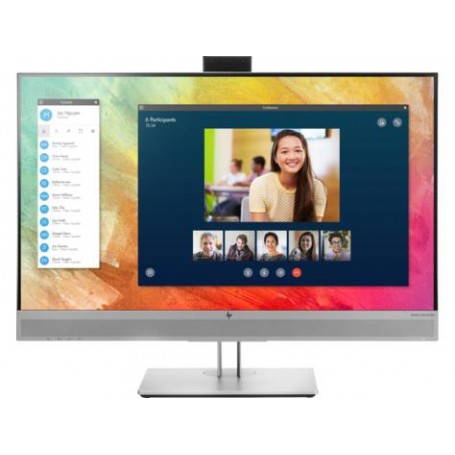 HP EliteDisplay E273m 68,6 cm (27") 1920 x 1080 Pixel Full HD LED Nero, Argento (1FH51AA#ABB)