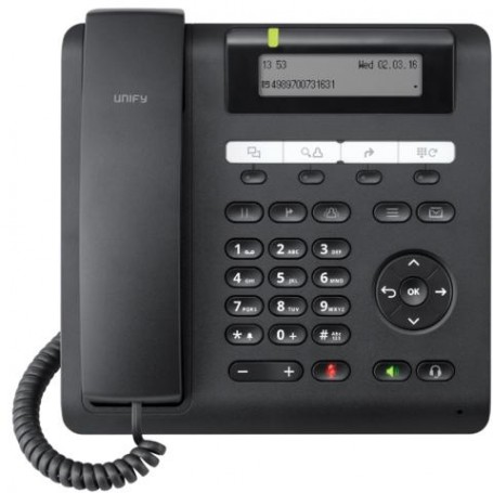 Unify OpenScape Desk Phone CP205 telefono IP Nero (L30250-F600-C432)