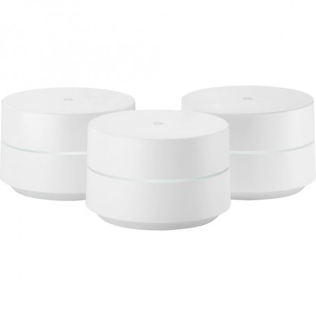 Google WiFi router wireless Gigabit Ethernet Dual-band (2.4 GHz/5 GHz) Bianco (GA00158-FR)