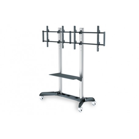 Digitus DA-90371 carrello e supporto multimediale Nero Pannello piatto (DA-90371)