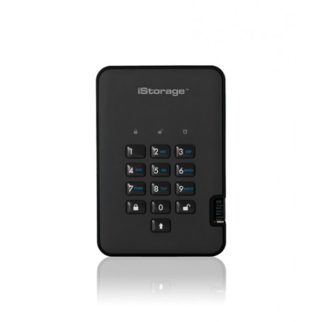 iStorage diskAshur 2 4000 GB Nero (IS-DA2-256-SSD-4000-B)
