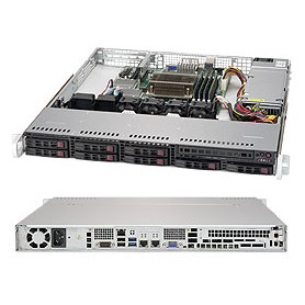 Supermicro CSE-113MFAC2-341CB computer case Supporto Nero 340 W (CSE-113MFAC2-341CB)