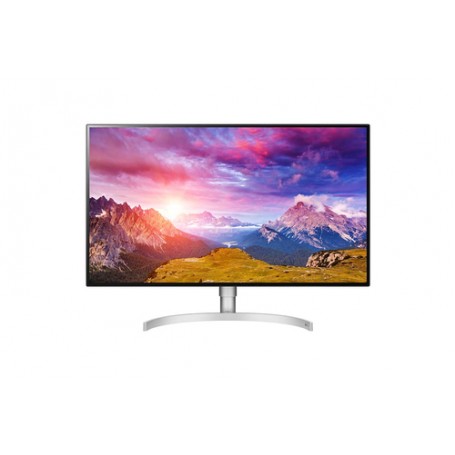 LG 32UL950-W monitor piatto per PC 80 cm (31.5") 3840 x 2160 Pixel 4K Ultra HD LED Argento, Bianco (32UL950-W)