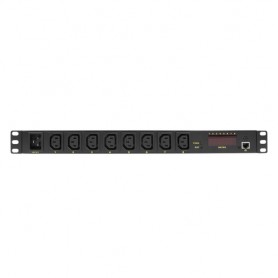 LogiLink PDU8P01 unità di distribuzione dell'energia (PDU) 8 presa(e) AC 1U Nero (PDU8P01)