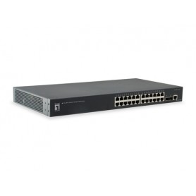 LevelOne GTL-2661 Gestito L2 Gigabit Ethernet (10/100/1000) Supporto Power over Ethernet (PoE) Nero (57081403)