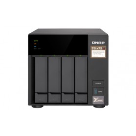 QNAP TS-473 NAS Tower Collegamento ethernet LAN Nero RX-421ND (TS-473-8G)