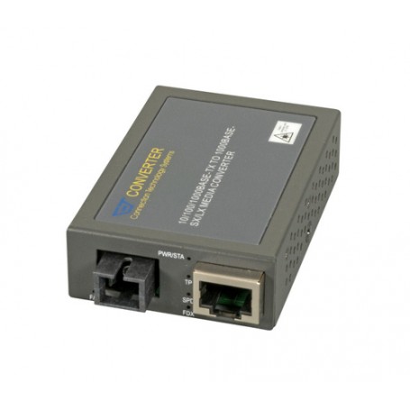 EFB Elektronik MCT-3002W2A-SM10 convertitore multimediale di rete 1000 Mbit/s Modalità singola Grigio (MCT-3002W2A-SM10)