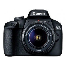 Canon EOS 4000D + EF-S 18-55mm III Kit fotocamere SLR 18 MP 5184 x 3456 Pixel Nero (3011C003)