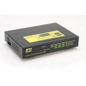 KTI Networks KSD-541 switch di rete Non gestito Fast Ethernet (10/100) Nero, Giallo (KSD-541)