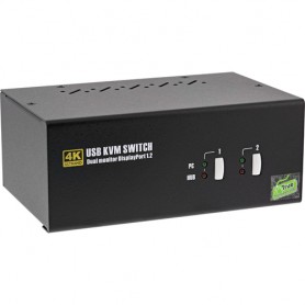 InLine 63642I switch per keyboard-video-mouse (kvm) Nero (63642I)