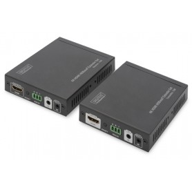 Digitus DS-55503 moltiplicatore AV Trasmettitore e ricevitore AV Nero (DS-55503)