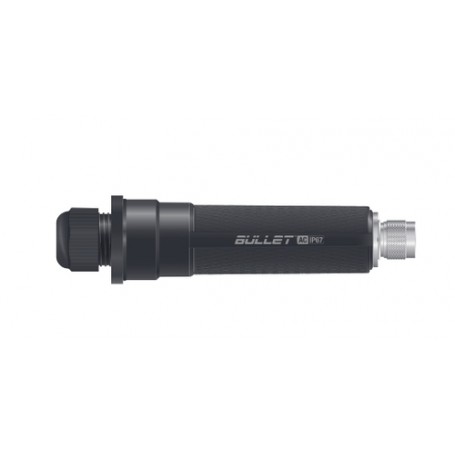 Ubiquiti Networks BULLETAC-IP67 punto accesso WLAN Nero Supporto Power over Ethernet (PoE) (BULLETAC-IP67)