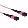ACT RL7755 cavo a fibre ottiche 15 m MPO/MTP OM4 Viola (RL7755)