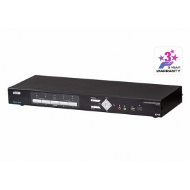 ATEN CM1164A switch per keyboard-video-mouse (kvm) Montaggio rack Nero (CM1164A-AT-G)