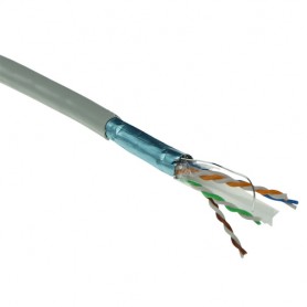 ACT FS6103 cavo di rete Grigio 305 m Cat6a F/UTP (FTP) (FS6103)